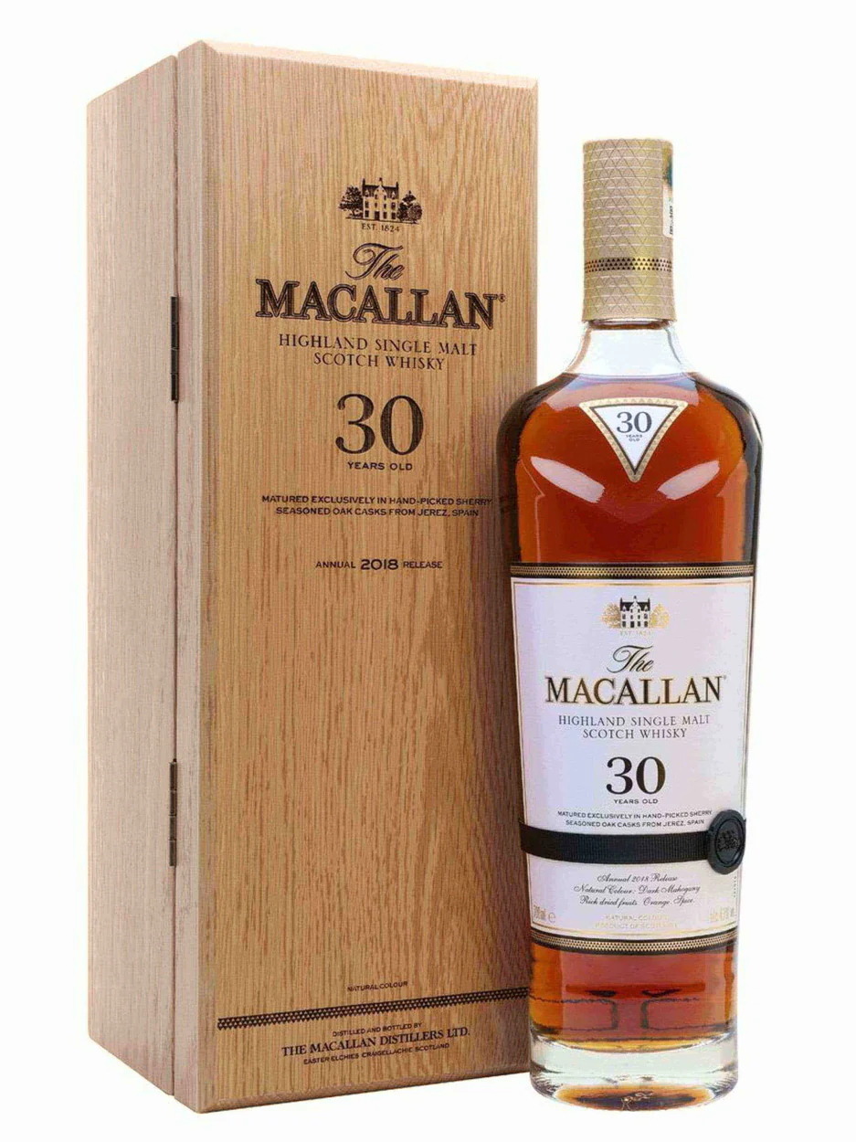 Macallan 30 Year Old Sherry Cask 2018 Release