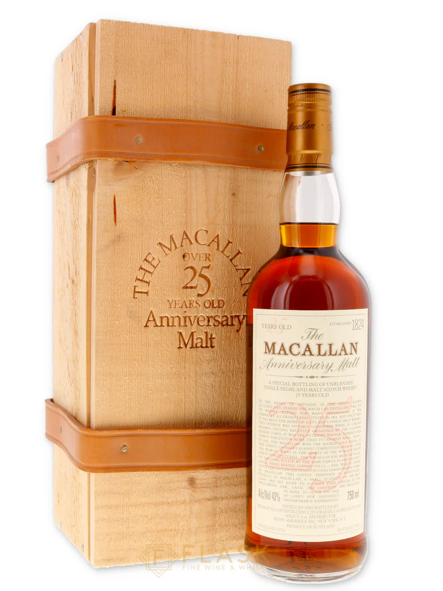 Macallan Anniversary Malt 25 Year Old 1974 750ml