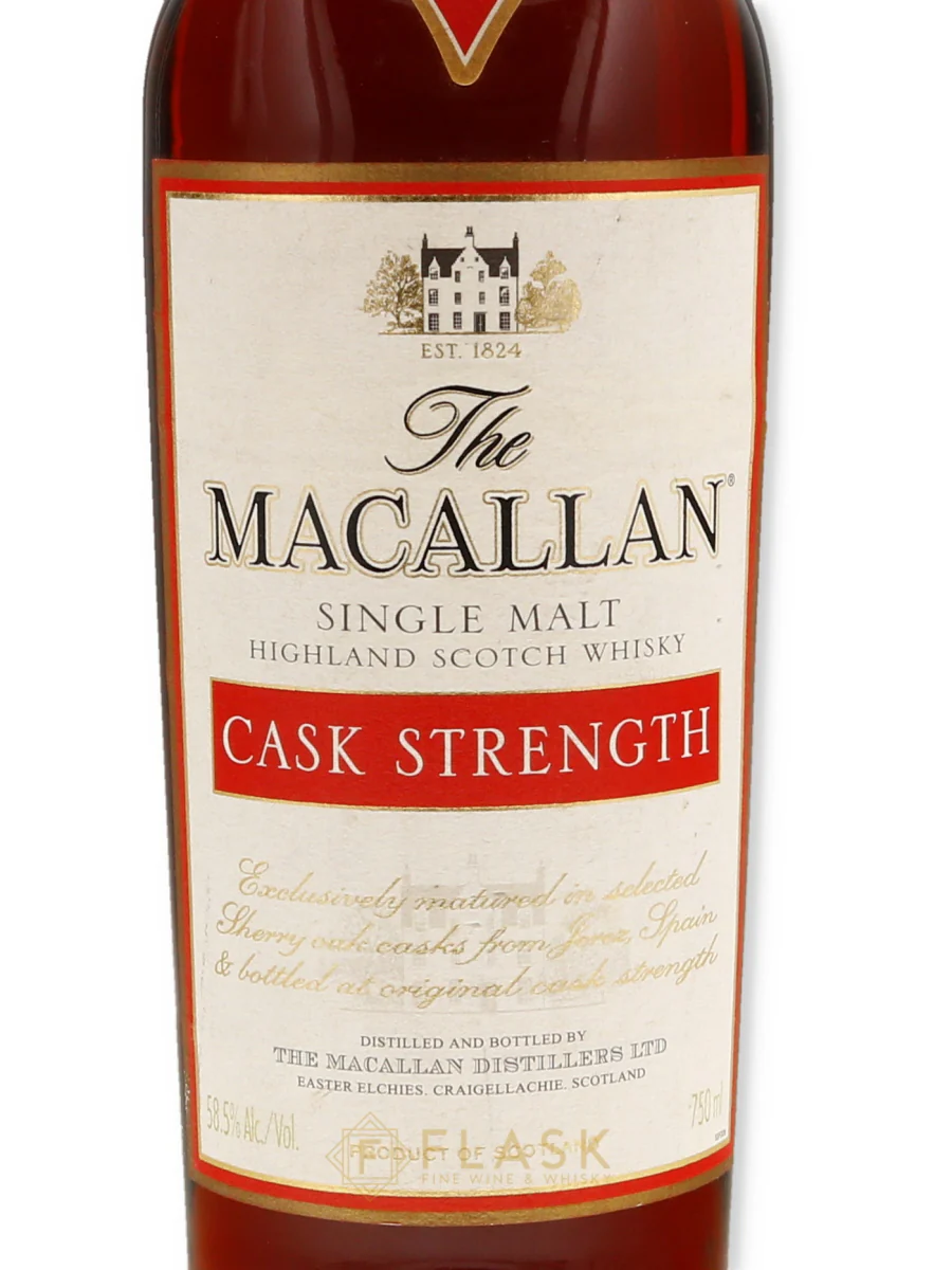 Macallan Cask Strength 58.5% Single Malt Scotch Whisky - Image 2