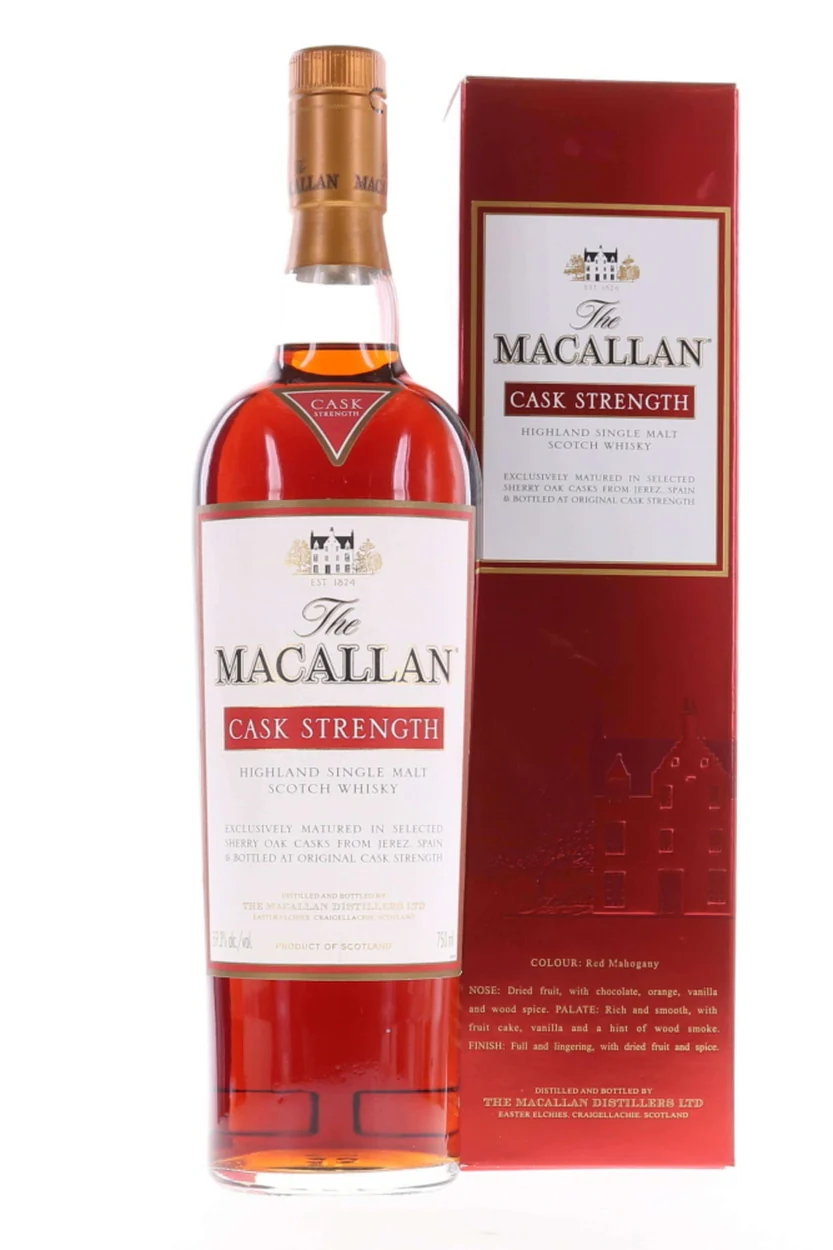 Macallan Cask Strength 59.3% Single Malt Scotch Whisky