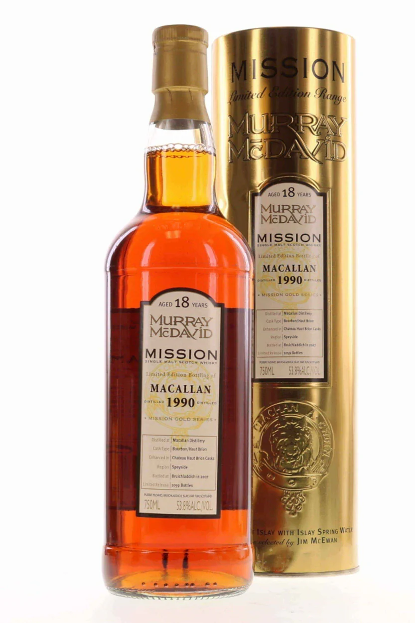 Macallan Murray McDavid Haut Brion Cask Finish 1990 18 year old 53.8%