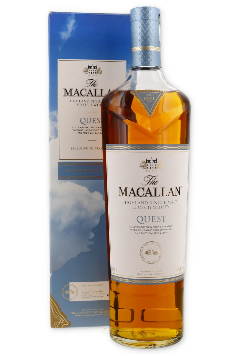 Macallan Quest Single Malt Scotch Whisky 1 Liter