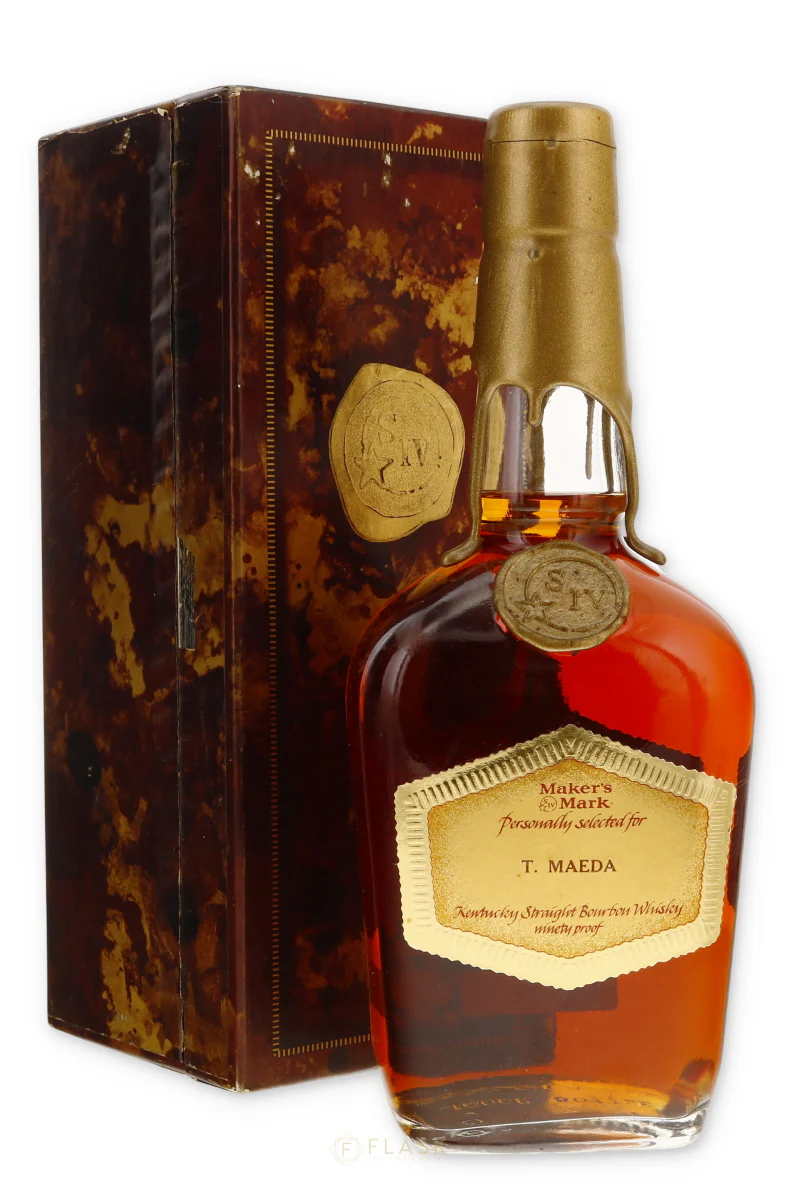 Maker's Mark VIP Gold Wax 1980s 750ml