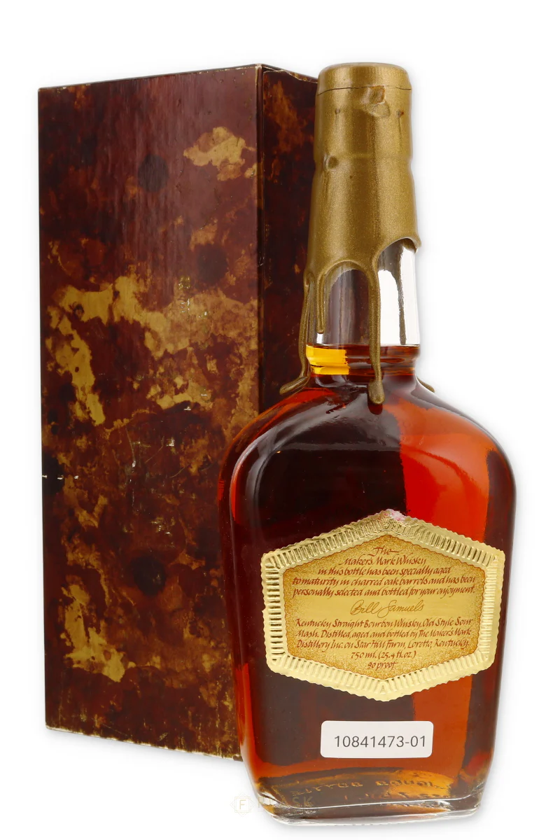 Maker's Mark VIP Gold Wax 1980s 750ml - Image 2