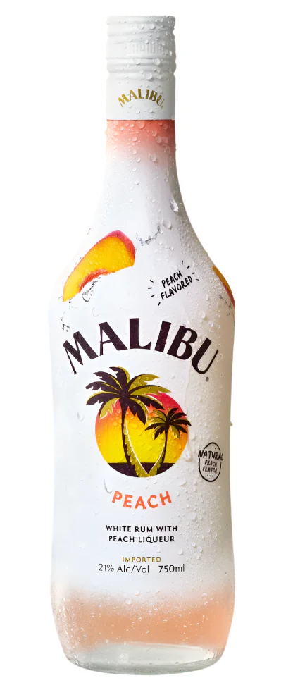 Malibu Peach Rum Liqueur 750ml