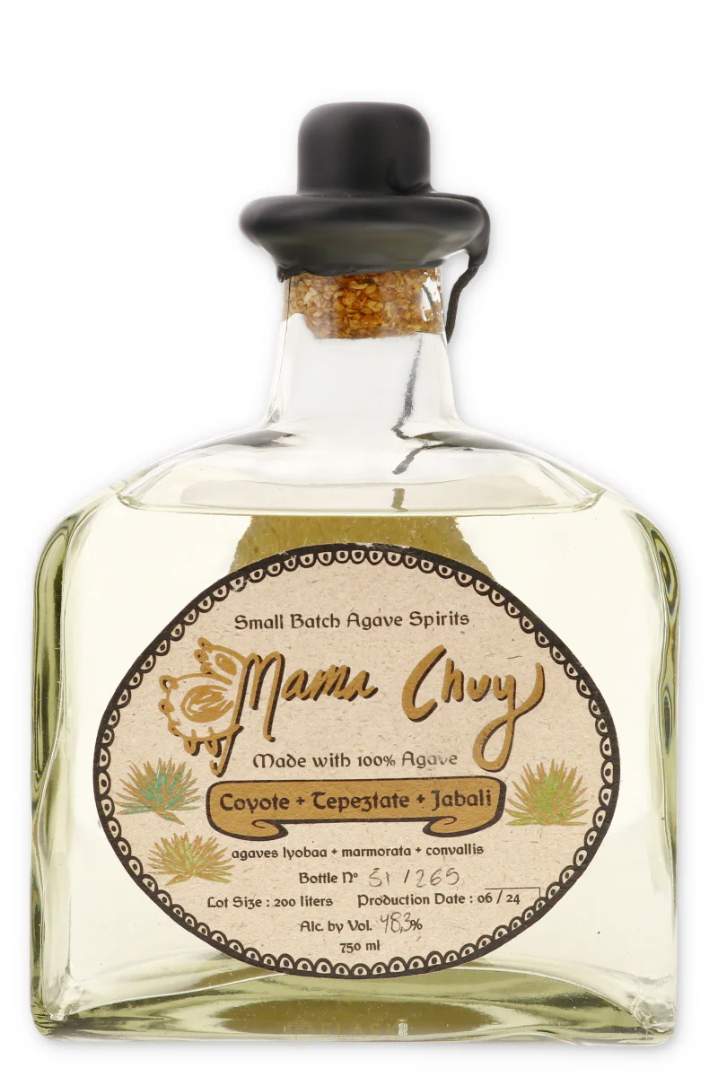 Mama Chuy Coyote Tepeztate Jabali Mezcal Ensamble 750ml