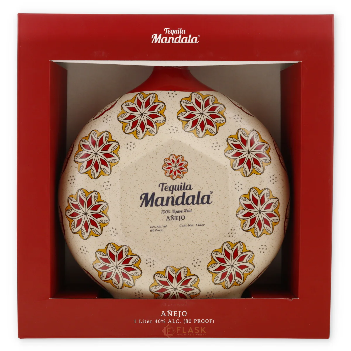 Mandala Tequila Anejo Ceramic 1 Liter