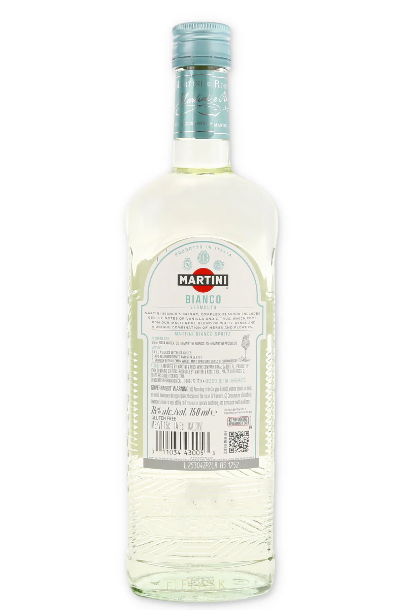 Martini & Rossi Bianco Vermouth 750ml - Image 2