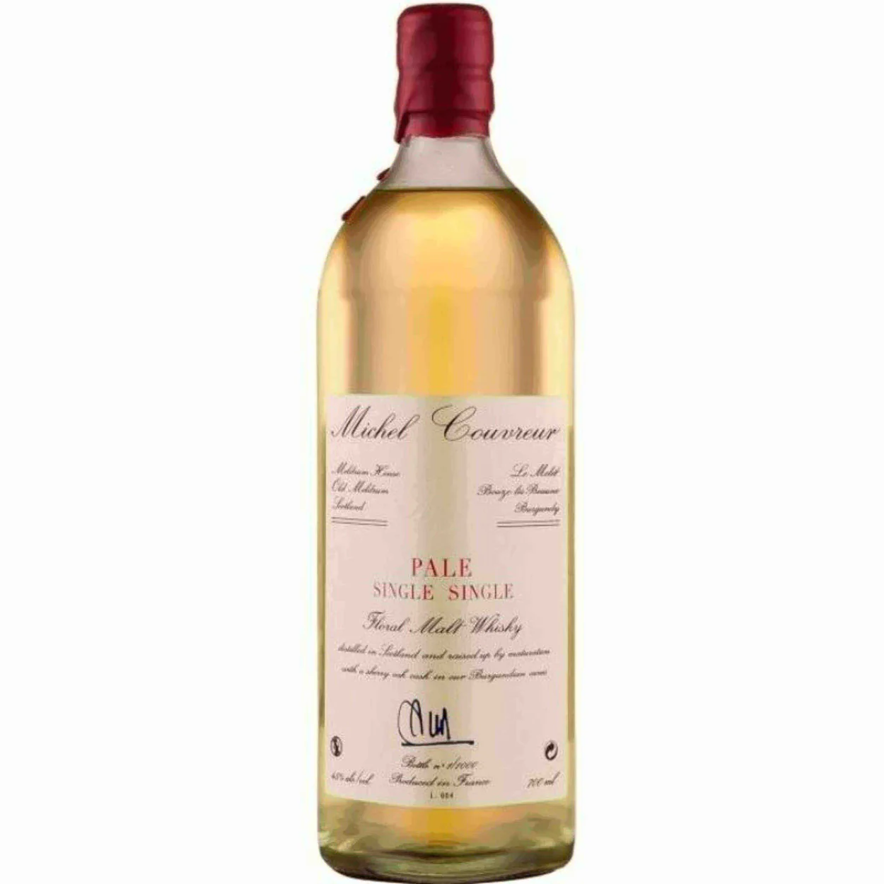Michel Couvreur Pale Single Single Whisky
