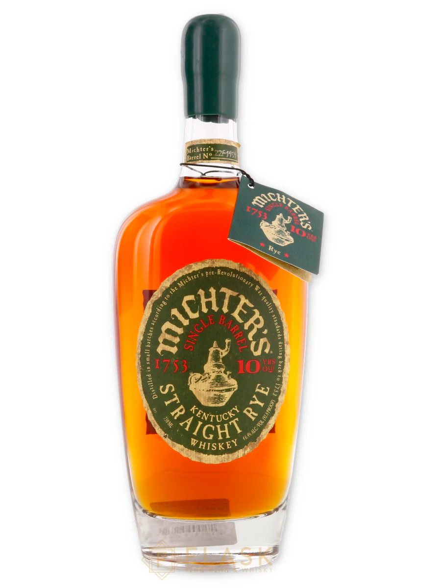 Michters 10 Year Old Single Barrel Rye Whiskey 2023