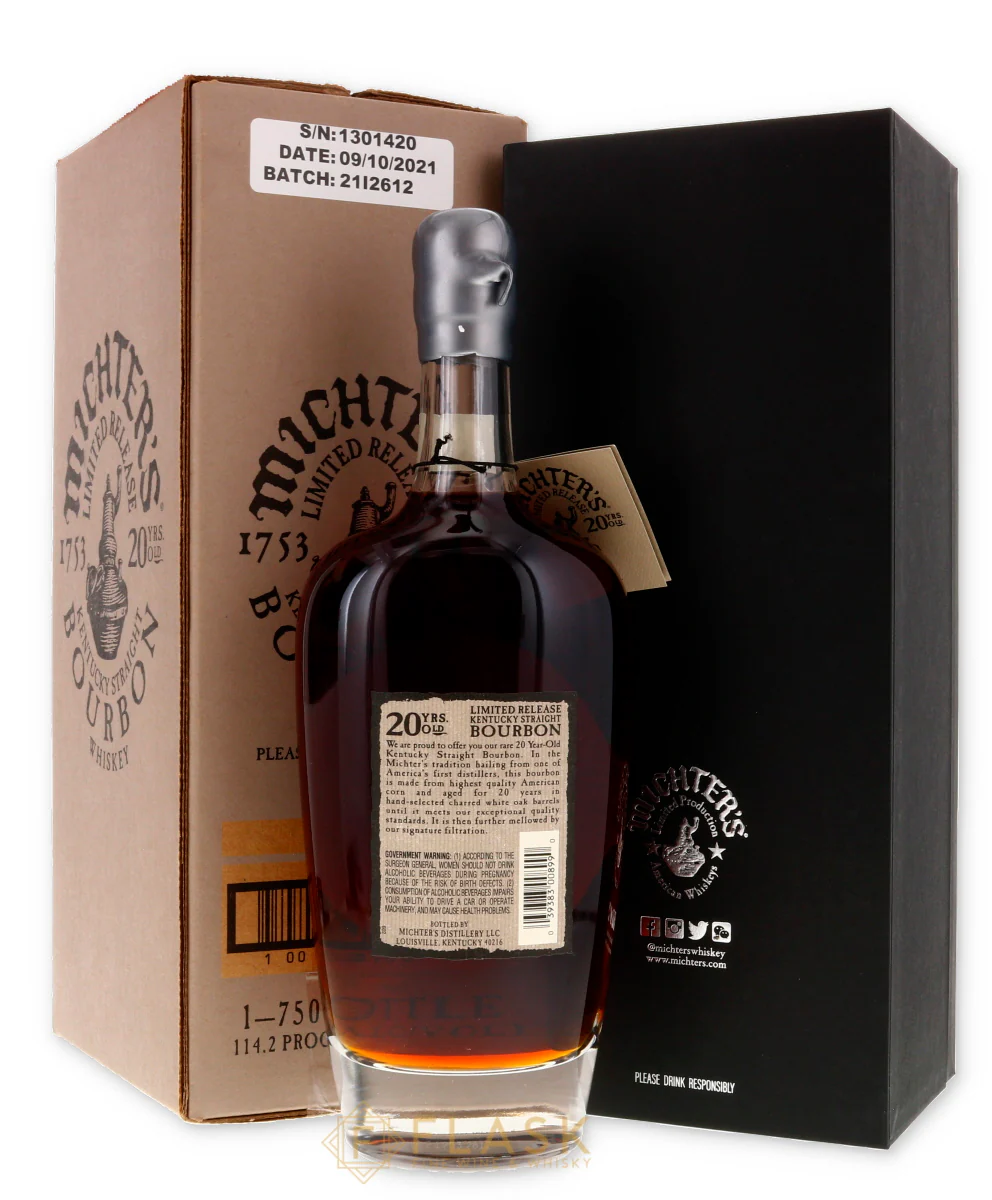 Michters 20 Year Old Bourbon 2021 Release - Image 2