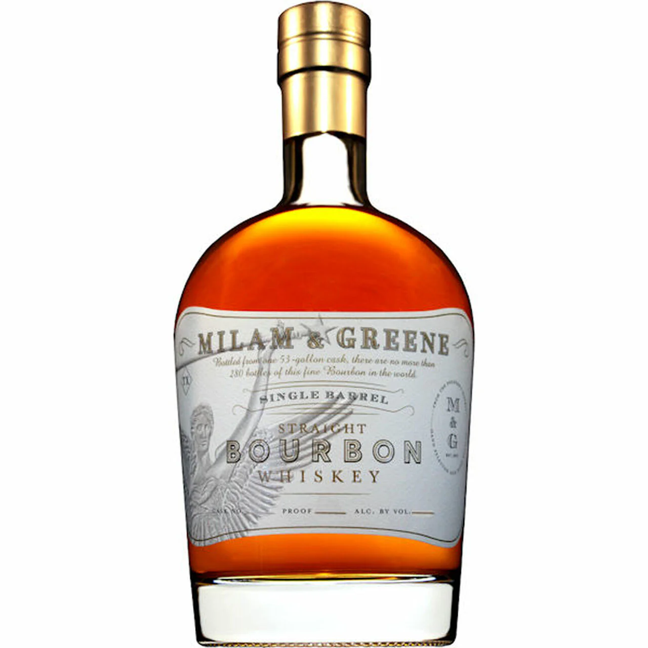 Milam & Greene Single Barrel Straight Bourbon Whiskey