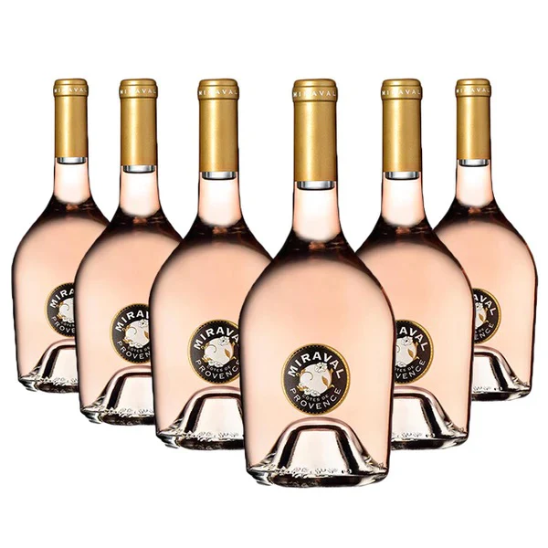 Miraval Cotes de Provence Rose 2022 6 Bottle Case (6x750ml)