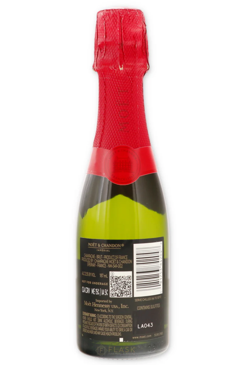 Moet Chandon Mini Brut Imperial Champagne 187ml / Split - Image 2
