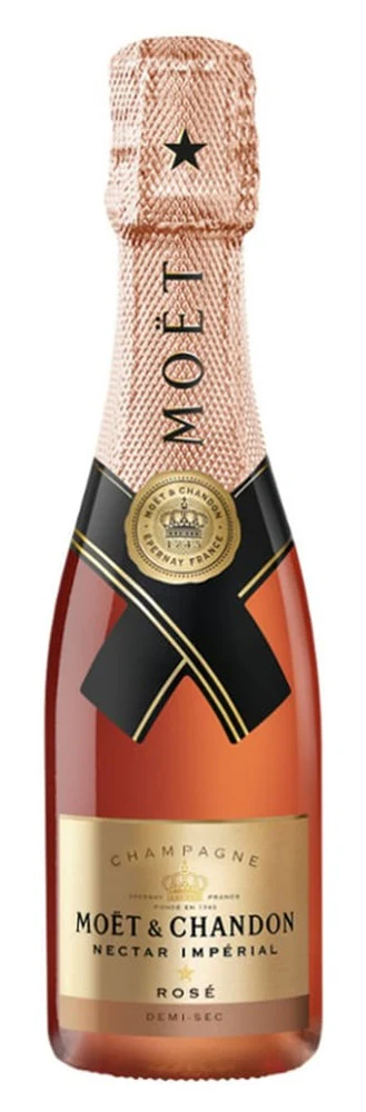 Moet & Chandon Nectar Imperial Rose Champagne 187ml / Split