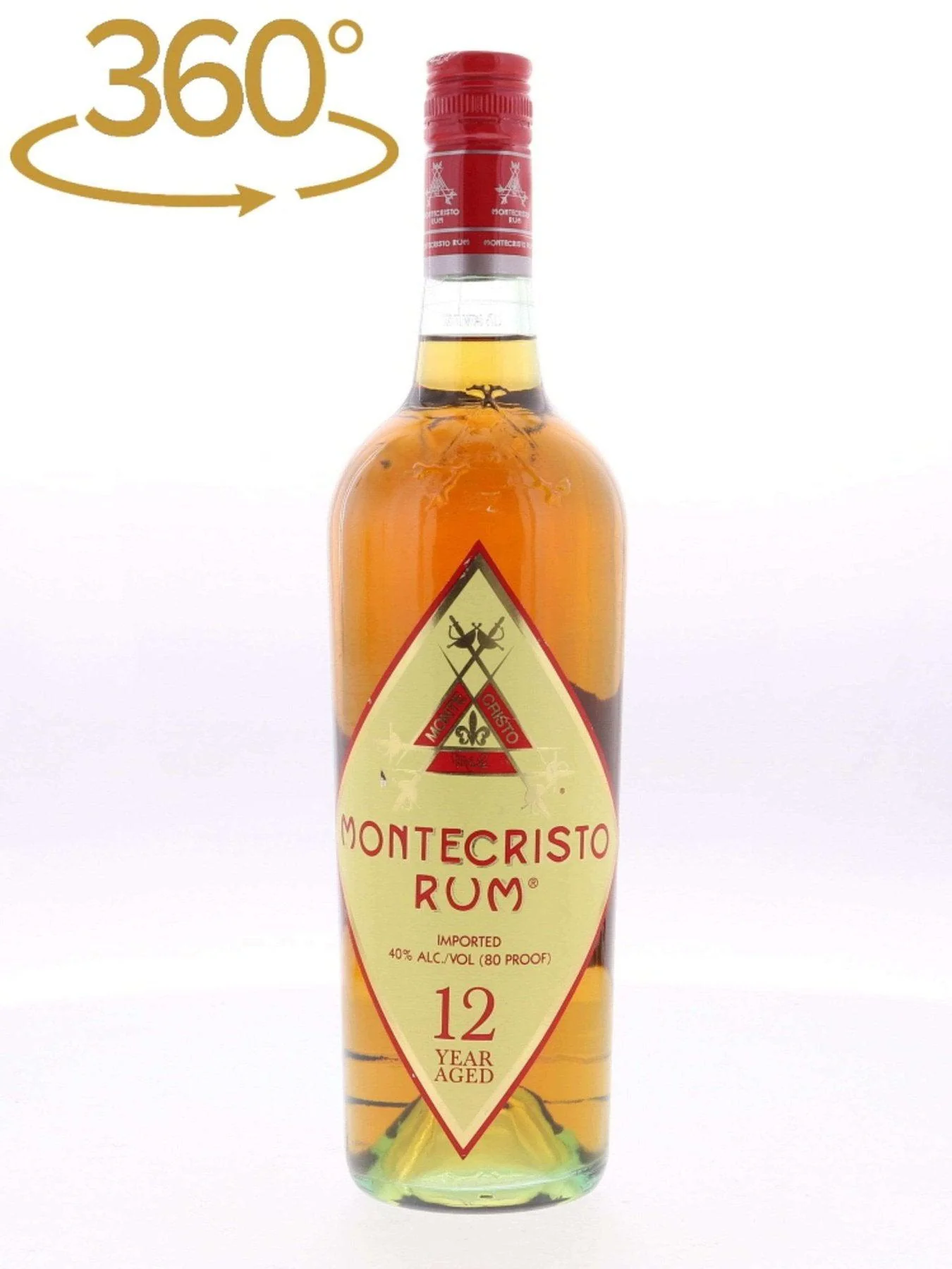 Montecristo Rum 12 Year 80 proof - Image 2