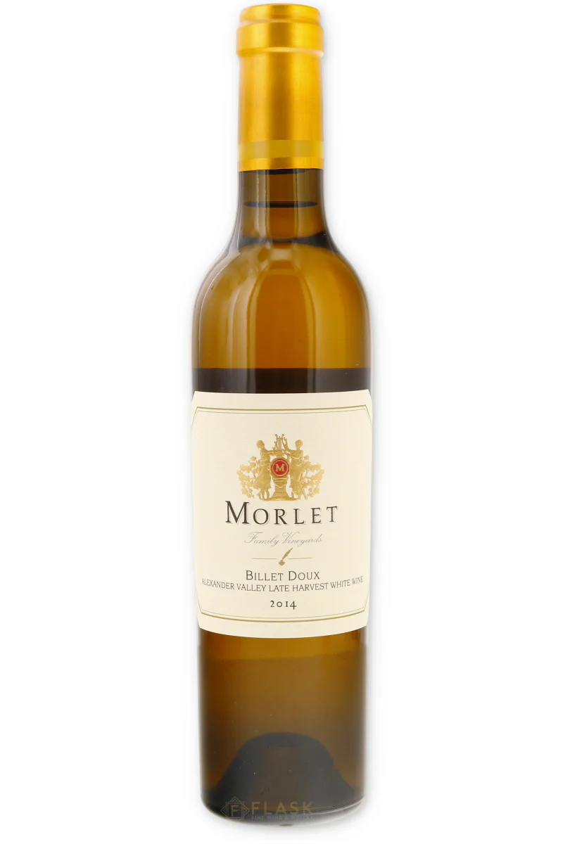 Morlet Family Vineyards Billet Doux Late Harvest Alexander Valley White Wine 2014