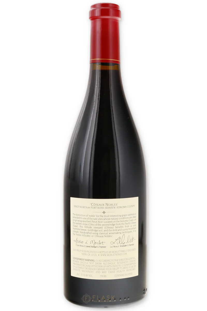 Morlet Family Vineyards Coteaux Nobles Fort Ross Seaview Pinot Noir 2021 - Image 2