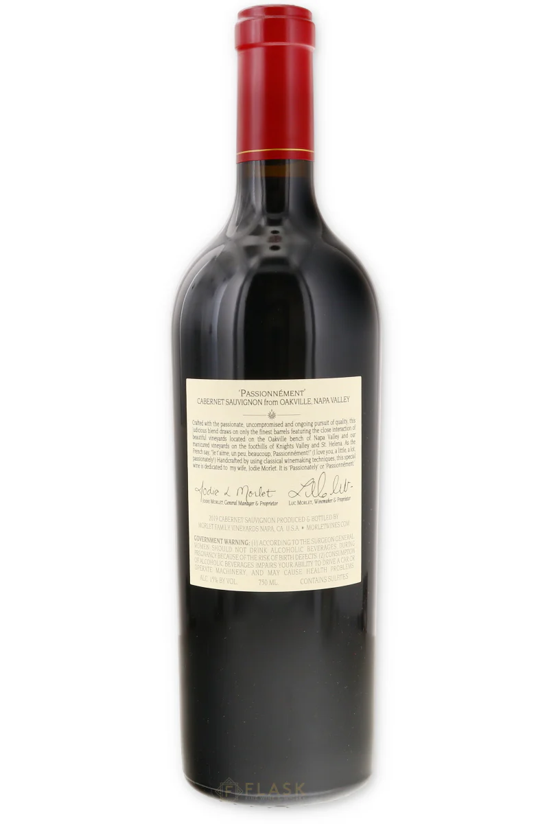 Morlet Family Vineyards Passionnement Oakville Cabernet Sauvignon 2019 - Image 2