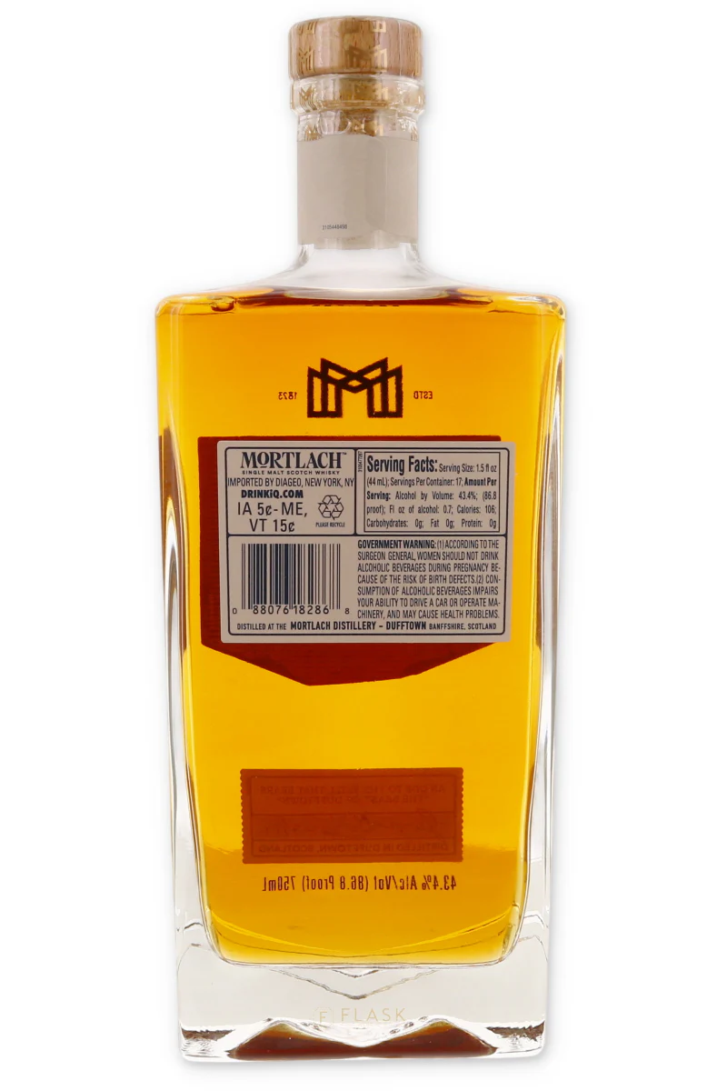Mortlach 12 Year Old Scotch 750ml - Image 2