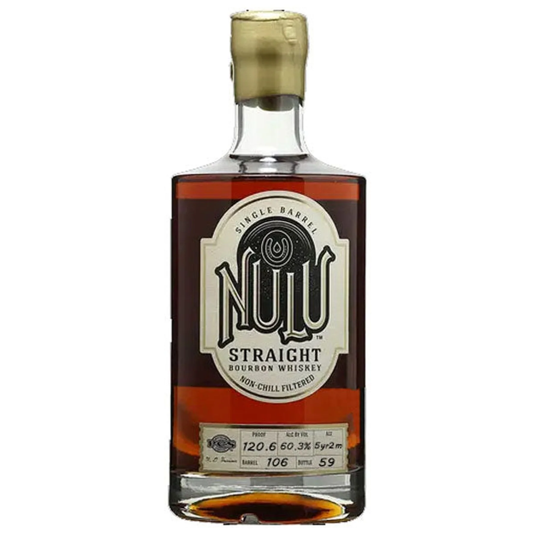 Nulu Straight Bourbon 58% California Exclusive  Small Batch #CA3
