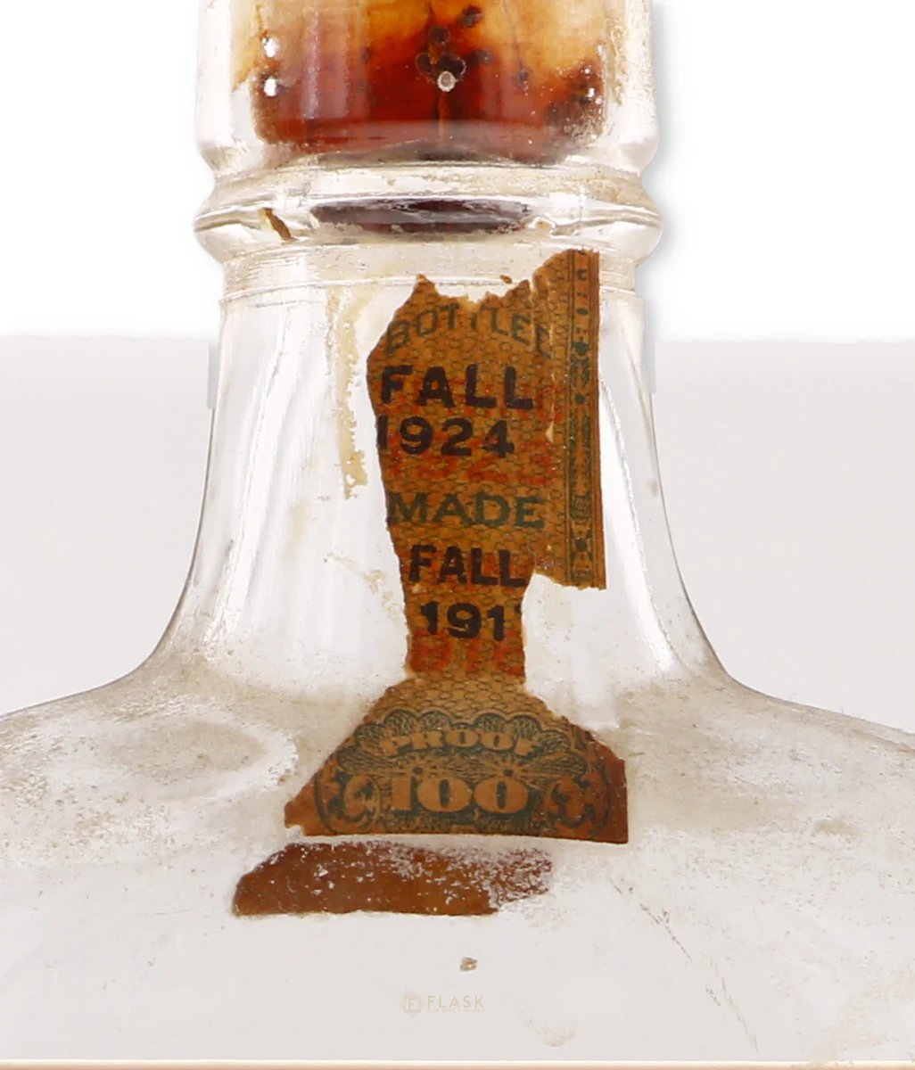 Old Bridgeport Monongahela Prohibition Era Pure Rye Whiskey 1916-1924 / One Pint - Image 3