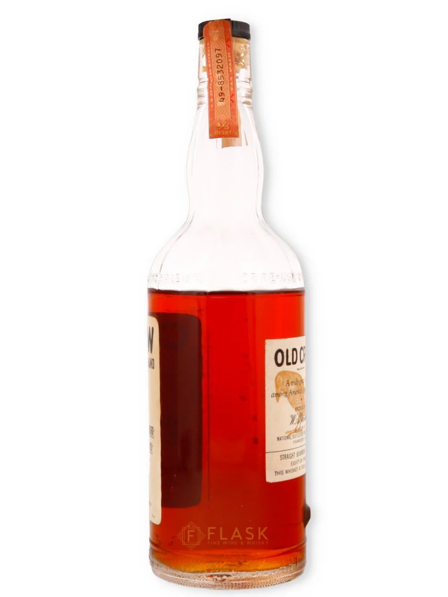 Old Crow Kentucky Straight Bourbon Vintage 1950s - Image 2
