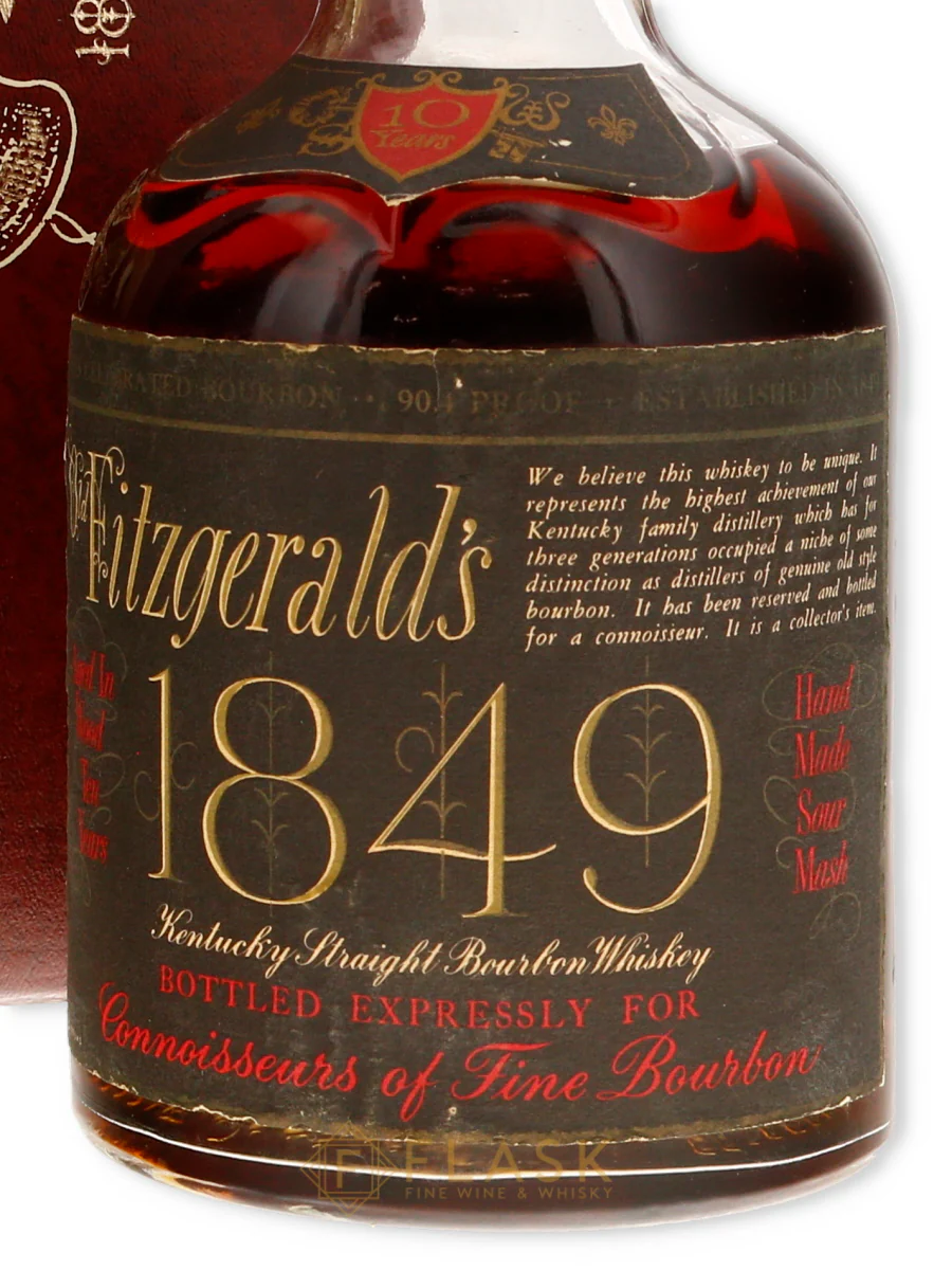 Old Fitzgerald '1849' 10 Year Old Bourbon 1970s / Stitzel Weller Gift Box w Glasses - Image 3