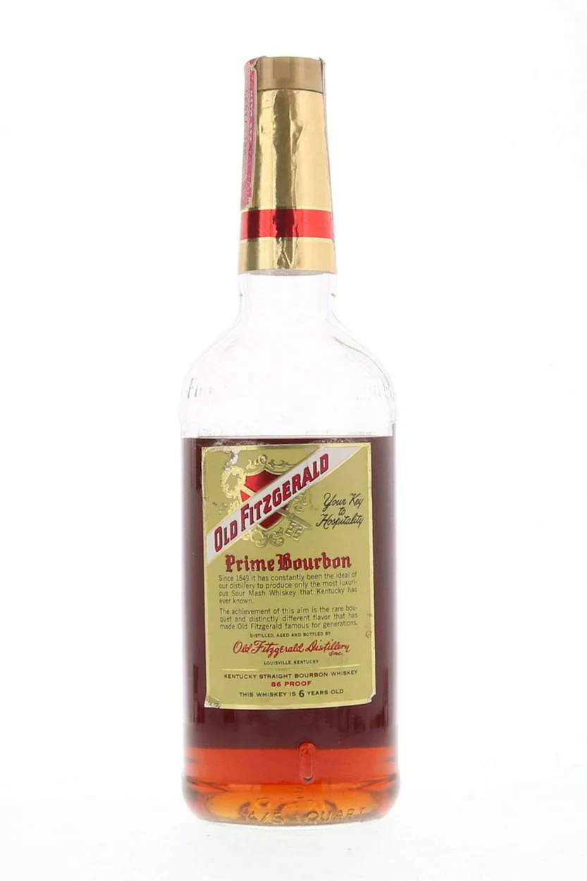 Old Fitzgerald Prime Bourbon Whiskey 86 Proof 6 year Old Low Fill - Image 2