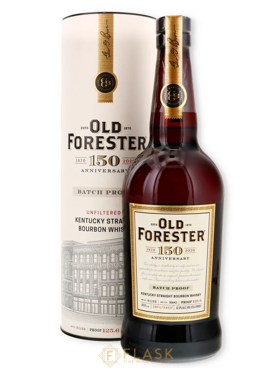 Old Forester 150th Anniversary Bourbon Batch 1 125.6 Proof