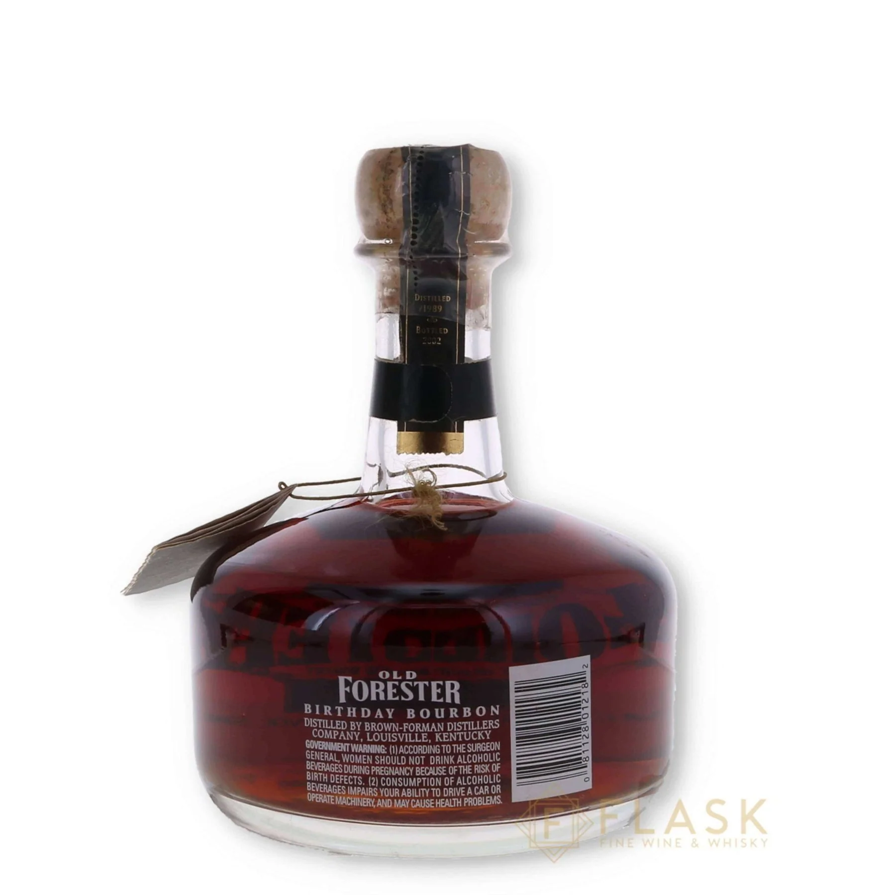 Old Forester Birthday Bourbon 2002 / First Release - Image 2