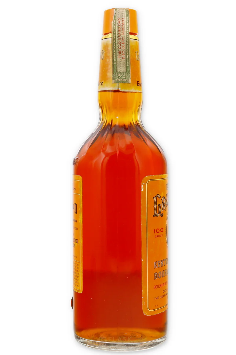 Old Grand Dad Bourbon 1969 100 Proof Bottled in Bond 4/5 Quart - Image 4