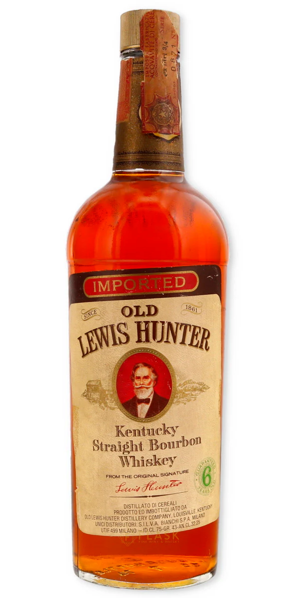 Old Lewis Hunter 6 Year Old Bourbon 1970s