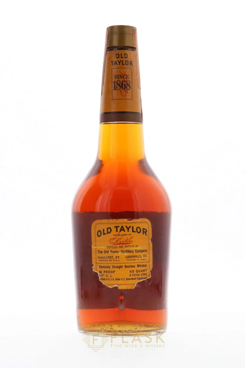 Old Taylor 1973 86pf 4/5 Quart Export - Image 2