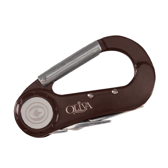 Oliva Cigar Golf Tool Cutter With Carabiner