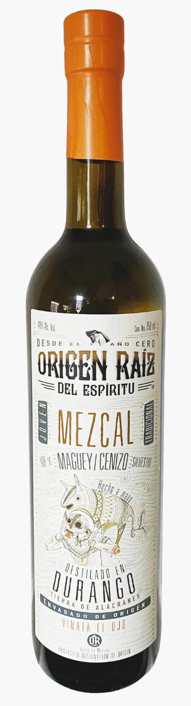 Origen Raiz Maguey Puma de Malpais Durango 750ml