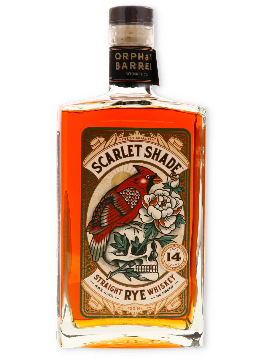 Orphan Barrel Scarlet Shade 14 Year Straight Rye Whiskey