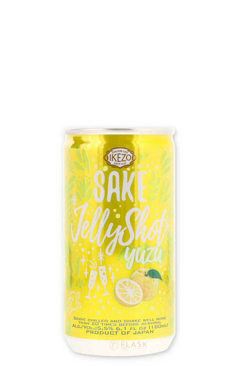 Ozeki Izeko Jelly Shot Sparkling Yuzu Sake 180ml can