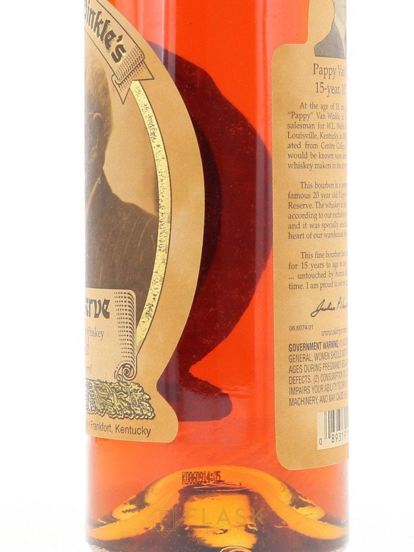Pappy Van Winkle 15 Year Old Bourbon 2009 Release - Image 2