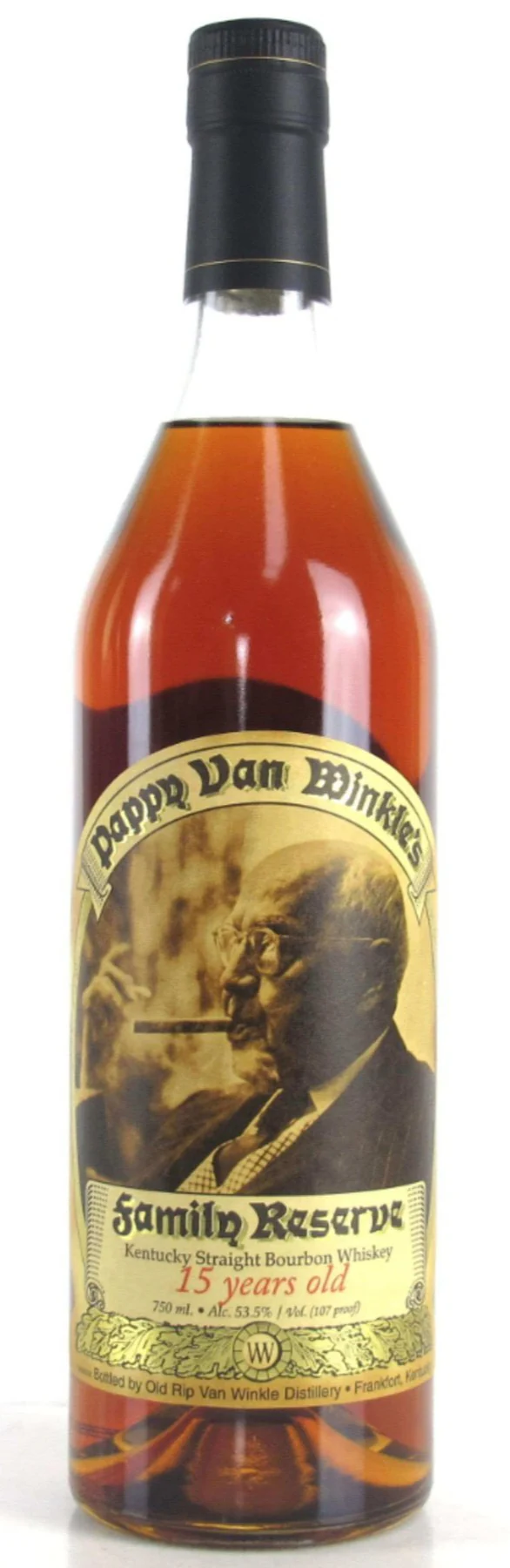 Pappy Van Winkle 15 Year Old Bourbon 2015