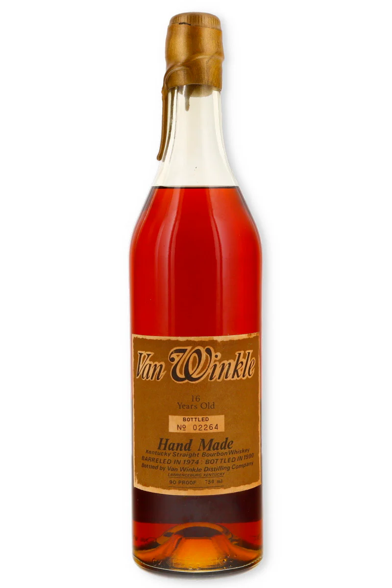 Pappy van Winkle 1974 Family Reserve 16 Year Old Bourbon 90 Proof Gold Wax [Cracked Wax]