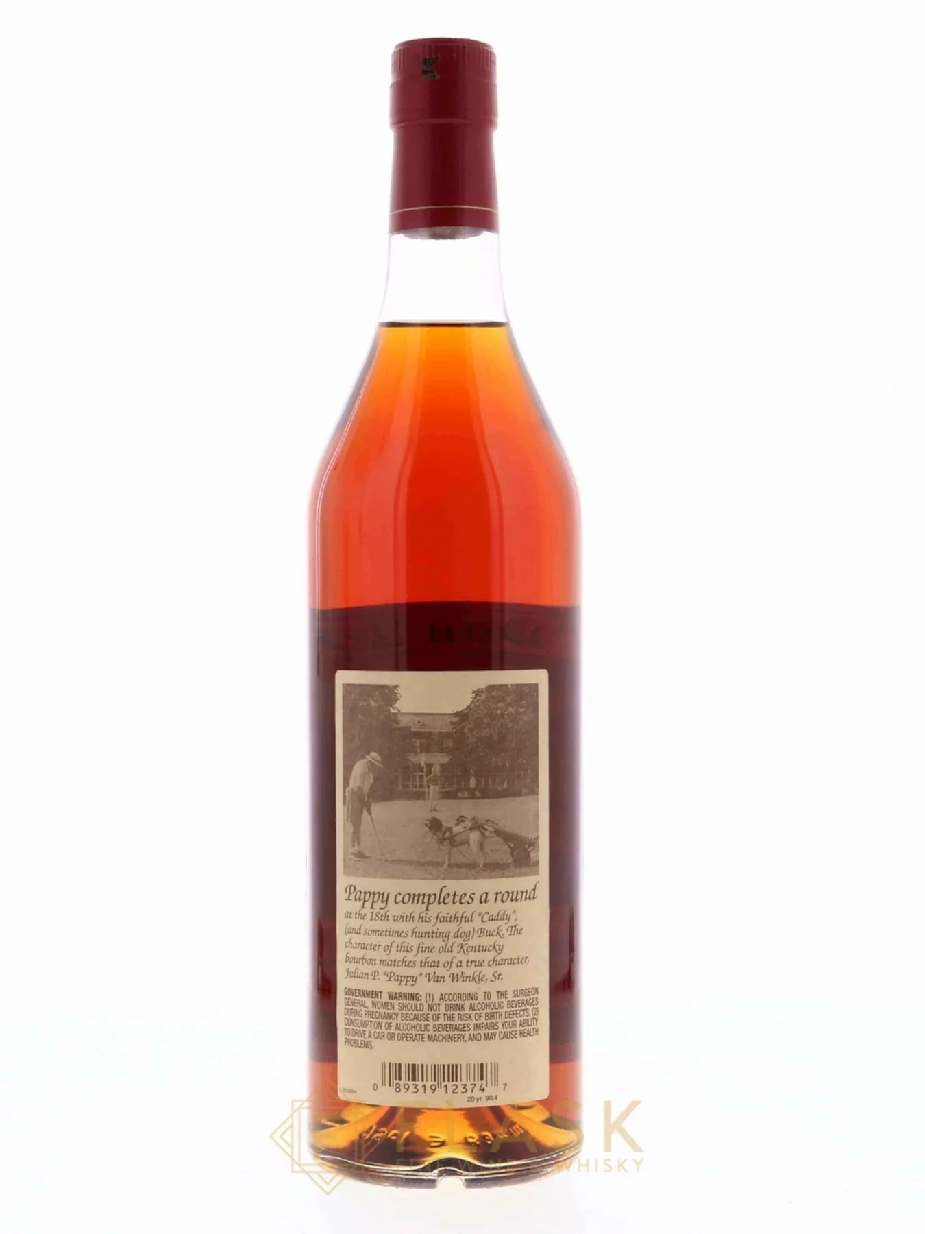 Pappy Van Winkle Pre-2006 20 Year Old Family Reserve Bourbon / Raised Letter Stitzel Weller - Image 4