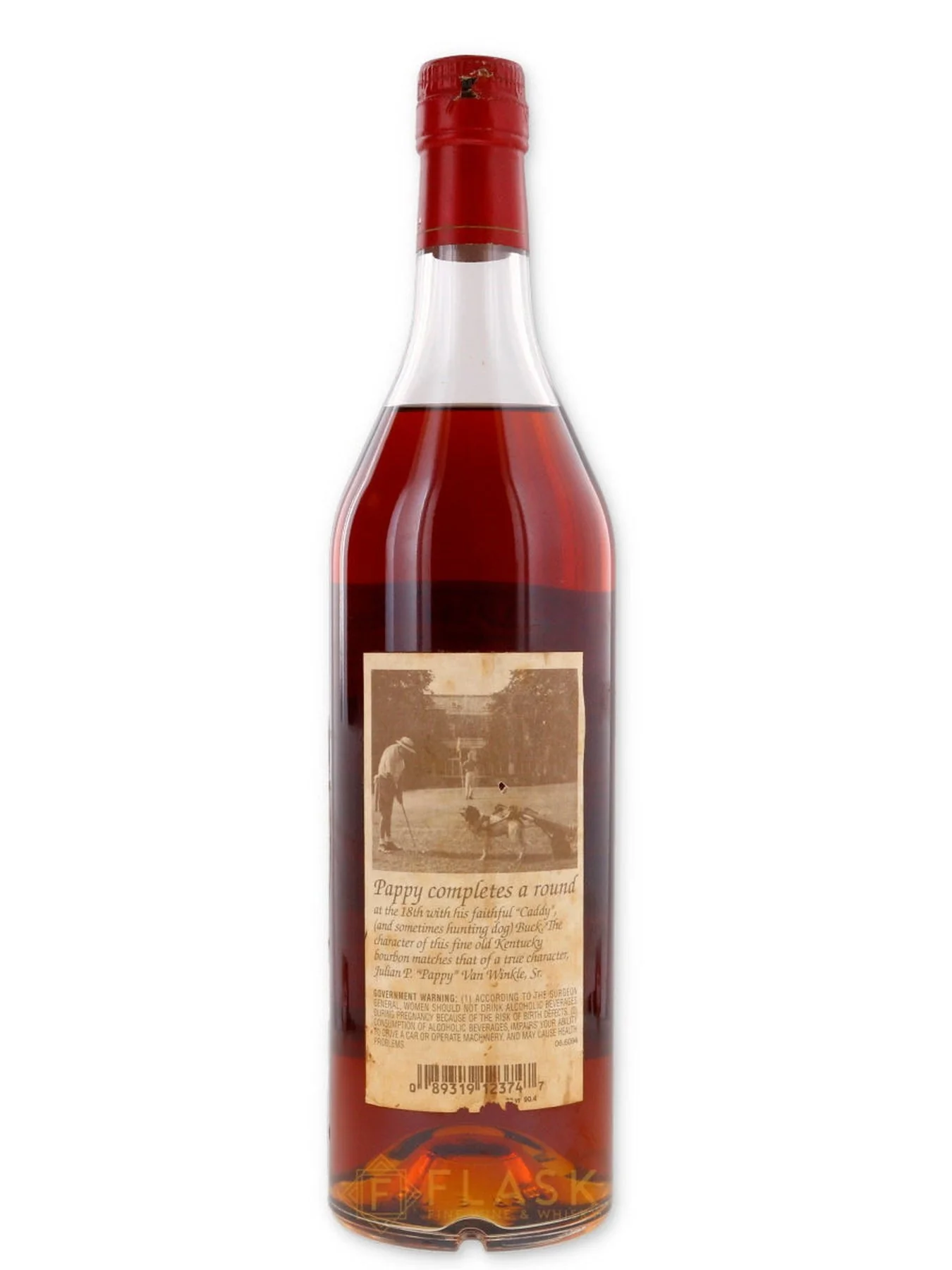 Pappy Van Winkle Family Reserve 20 Year Old Bourbon Pre-2006 / Raised Lettering [Scuffed Label] - Image 2