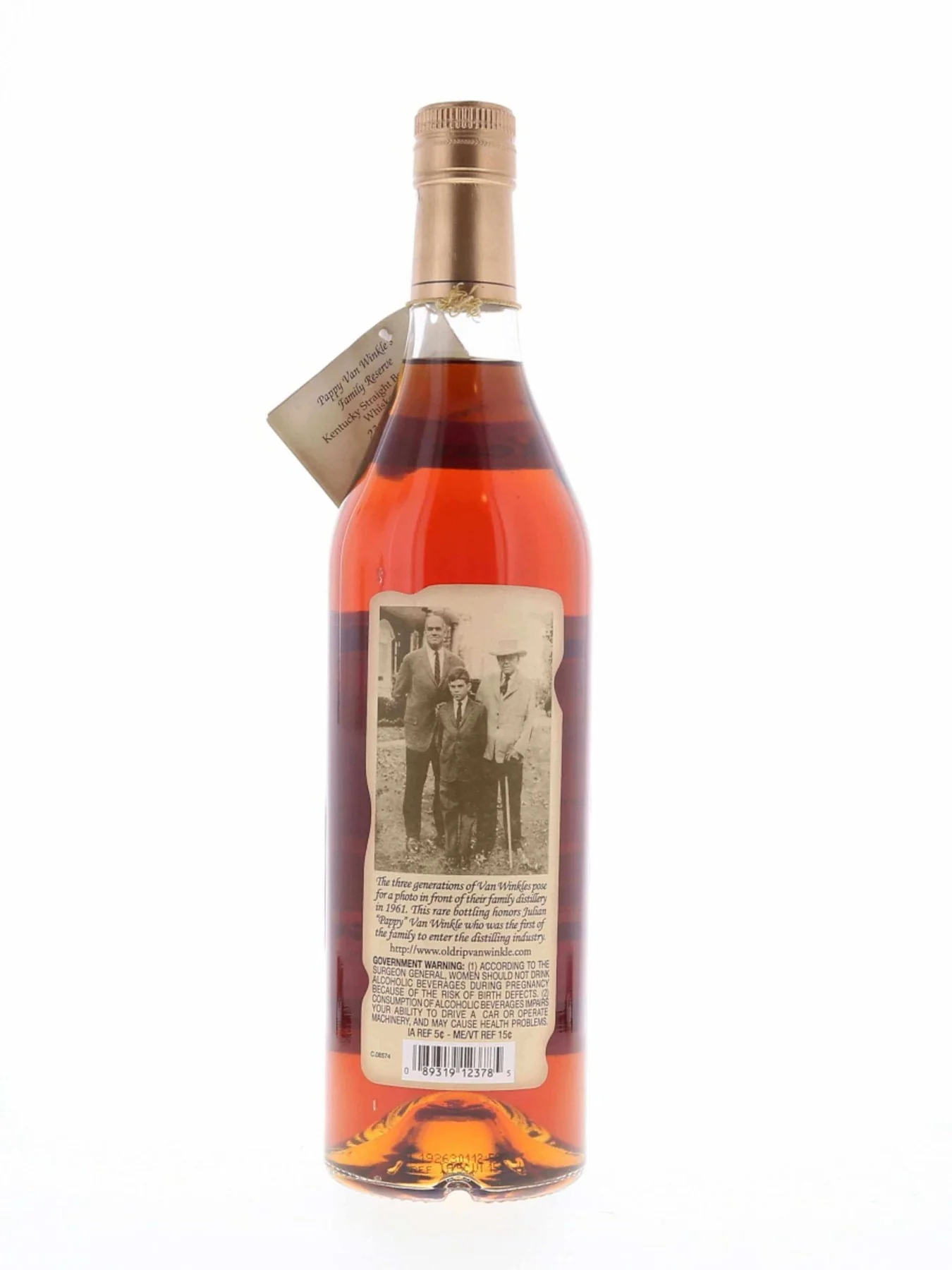 Pappy Van Winkle Family Reserve 23 Year Old Bourbon - Image 4