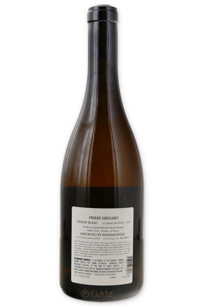 Pierre Menard Quart Des Noels Anjou Blanc 2023 - Image 2