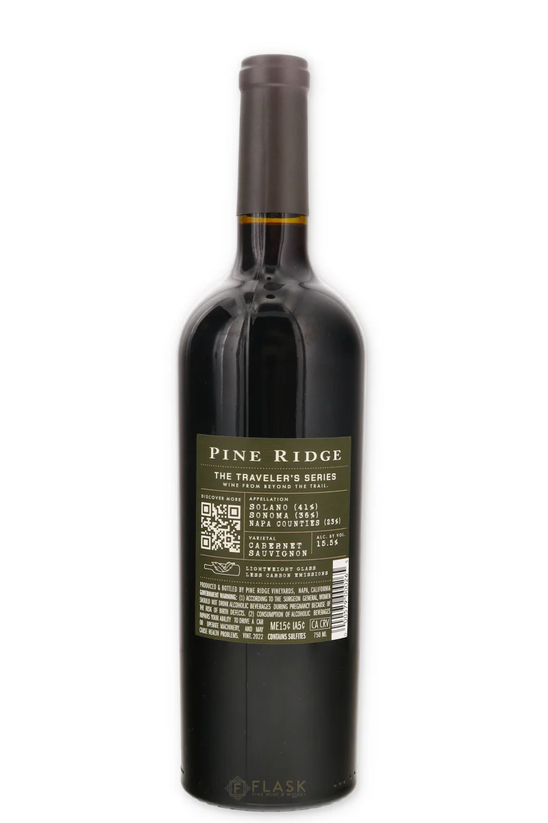 Pine Ridge Travelers Series Cabernet Sauvignon 2022 - Image 2