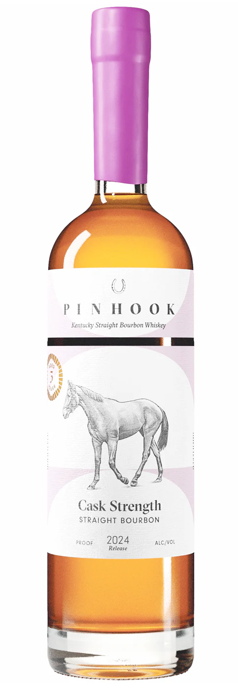 Pinhook Cask Strength Straight Bourbon 5yr 2024 Release 118.2 pf 750ml