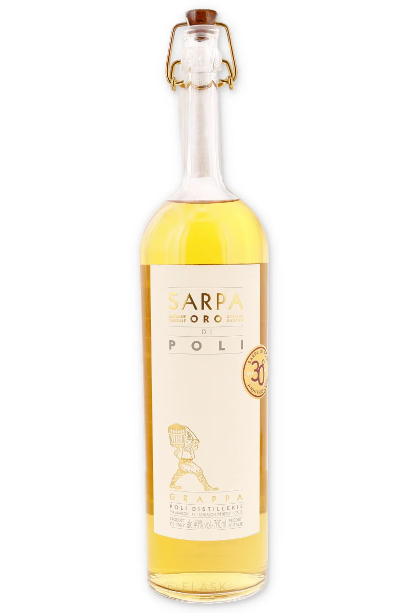 Poli Sarpa Oro Grappa 700ml - Image 2