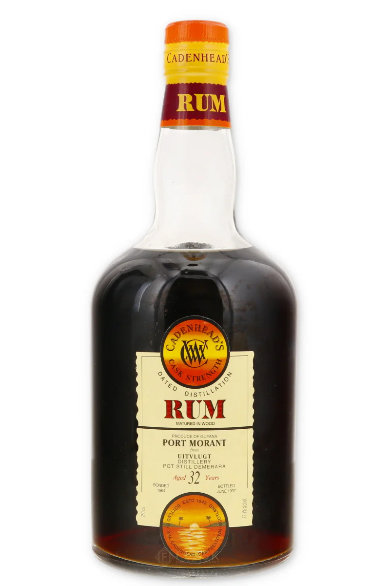 Port Mourant (Uitvlugt) 1964 32 Year Old Rum Cadenhead's 72.1%