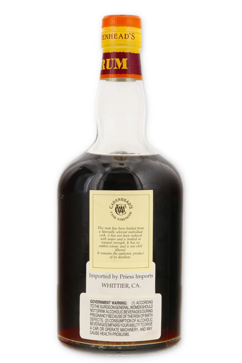 Port Mourant (Uitvlugt) 1964 32 Year Old Rum Cadenhead's 72.1% - Image 2
